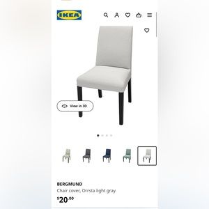 IKEA Bergmond chair cover